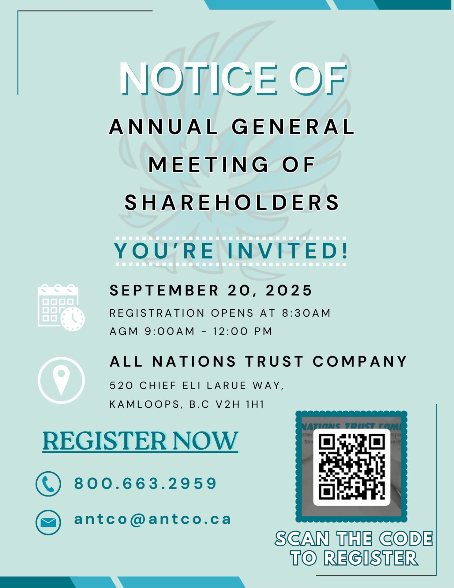 Notice of AGM